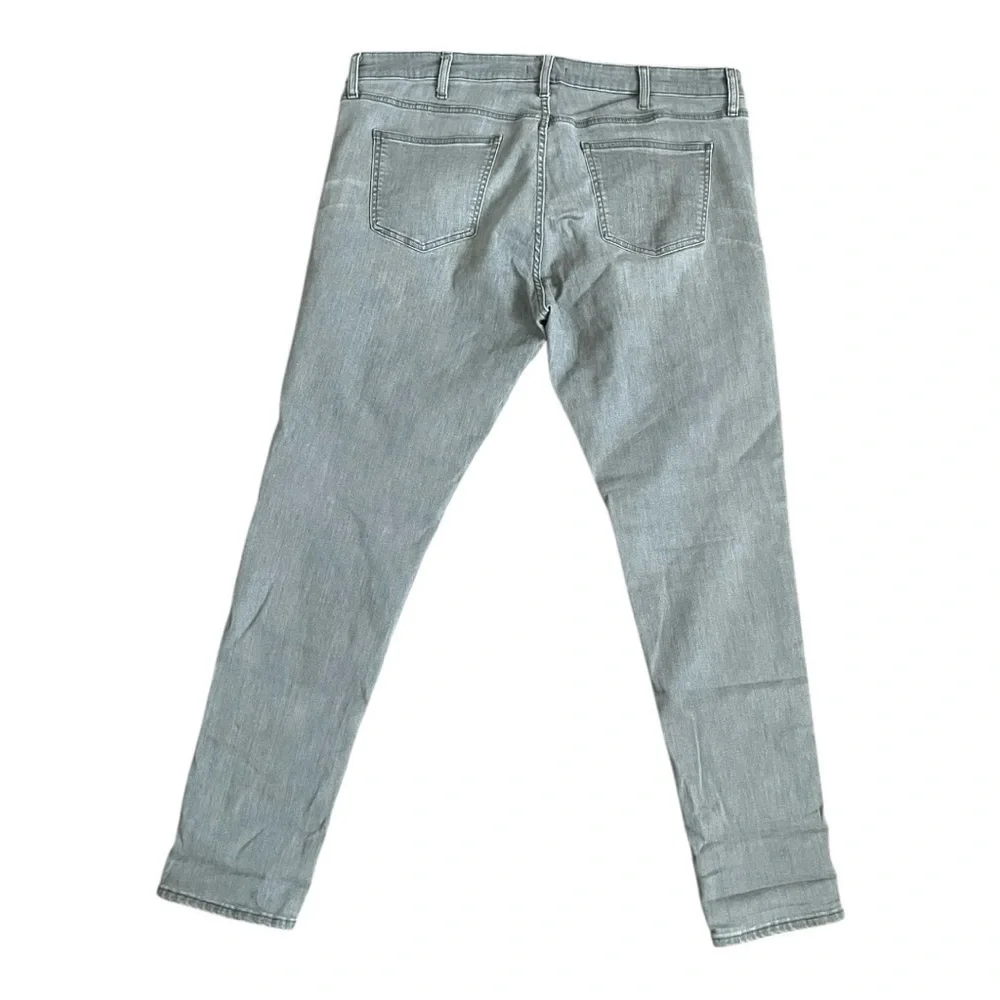Uniqlo Jeans Men Skinny Tapered Ultra Stretch Low Rise 40x34 Hipster Casual Tall